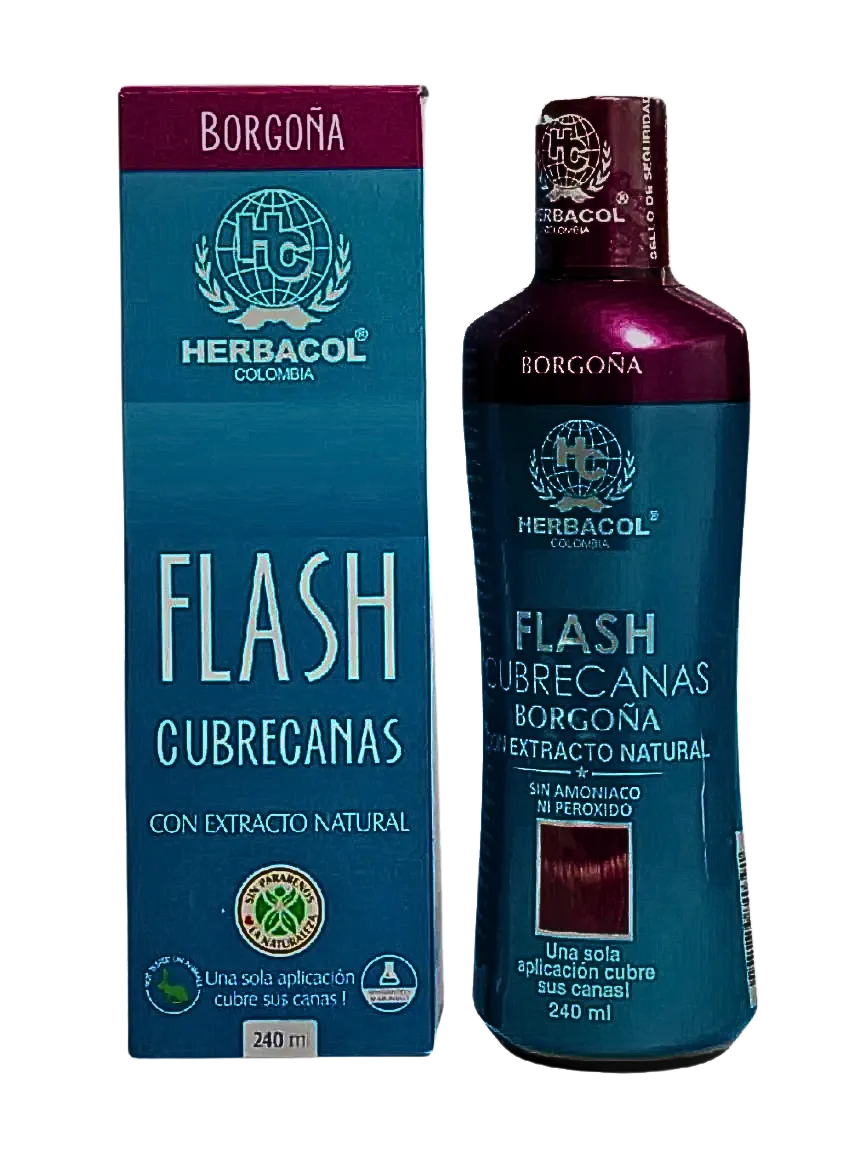 Tonico Capilar Flash Cubre Canas - Dile Adiós a las Canas, No a tu Salud