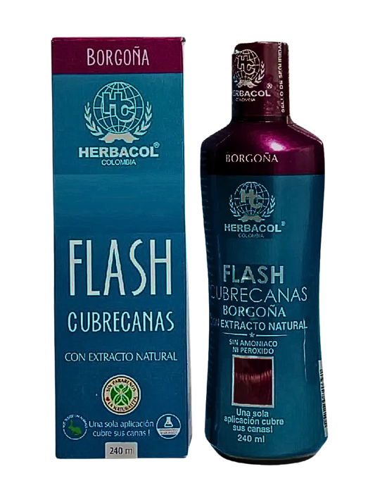Tonico Capilar Flash Cubre Canas - Dile Adiós a las Canas, No a tu Salud