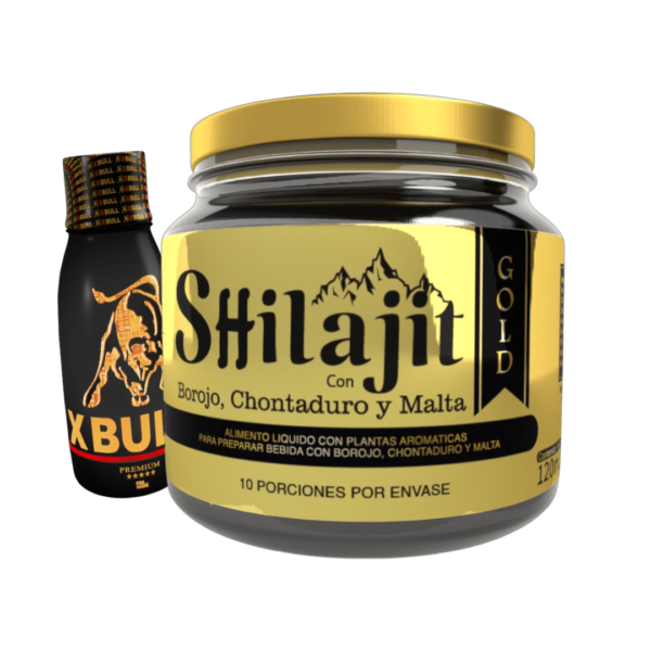 Shilajit Gold Origin +X-Bull Jarab 120mL - Image 2