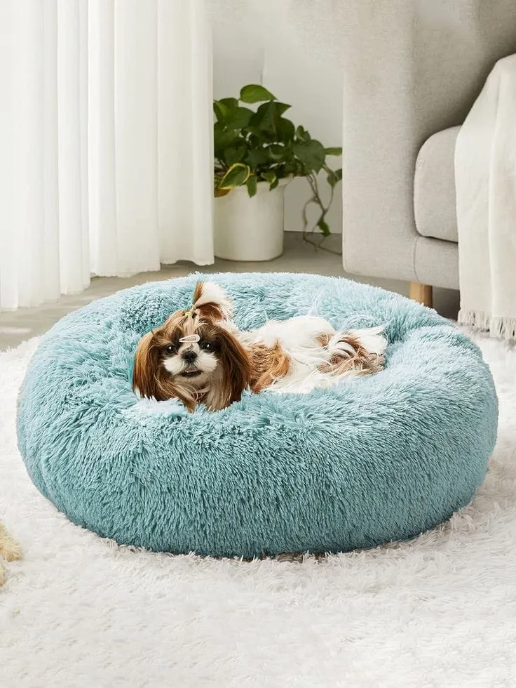 cama para mascotas 03 💤 Cama para Mascotas en Forma de Dona – ¡El descanso que tu mejor amigo se merece! 🐾 - Image 3