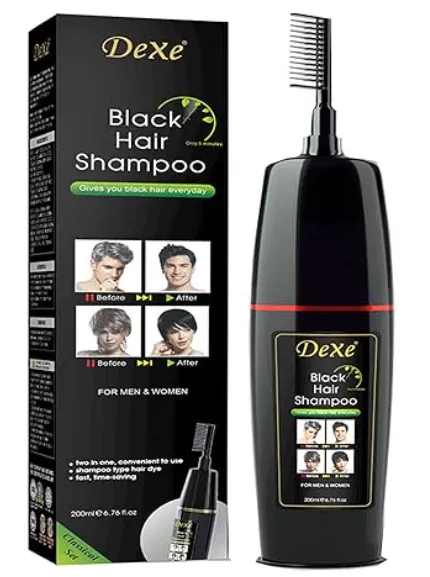 black hair 001 Black Hair Shampoo Pinta Canas - Image 2