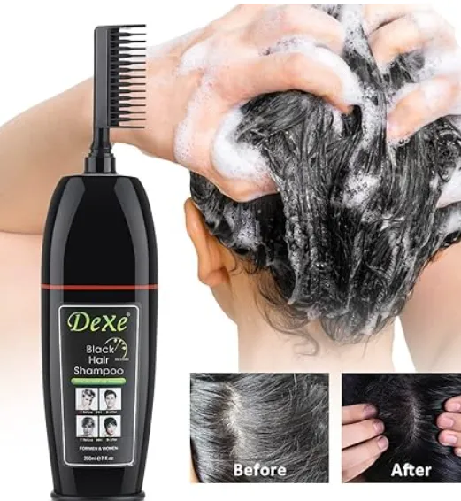 black hair 002 Black Hair Shampoo Pinta Canas