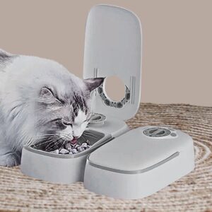 comedero para gatos 01 ComederoTemporalizado 2 Puestos para mascotas